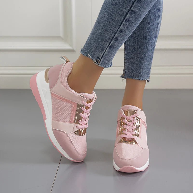 Sneakersy damskie oddychające z amortyzowaną podeszwą na co dzień 1