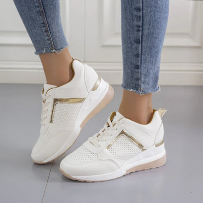 Sneakersy damskie oddychające z amortyzowaną podeszwą na co dzień 4