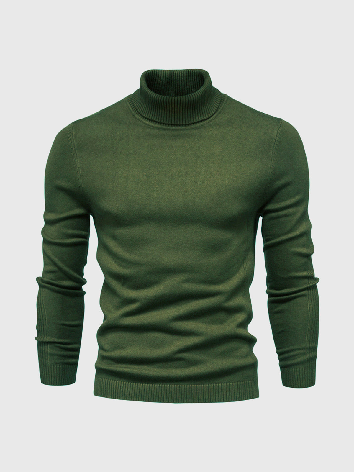 Sweter męski golf bawełniany klasyczny, do prania w pralce 13