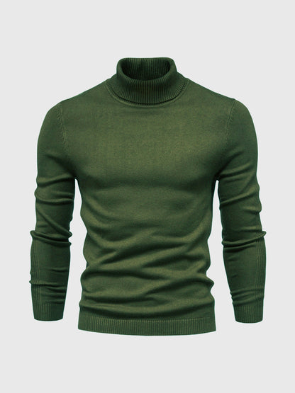 Sweter męski golf bawełniany klasyczny, do prania w pralce 13
