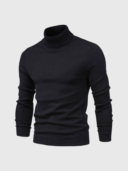 Sweter męski golf bawełniany klasyczny, do prania w pralce 18