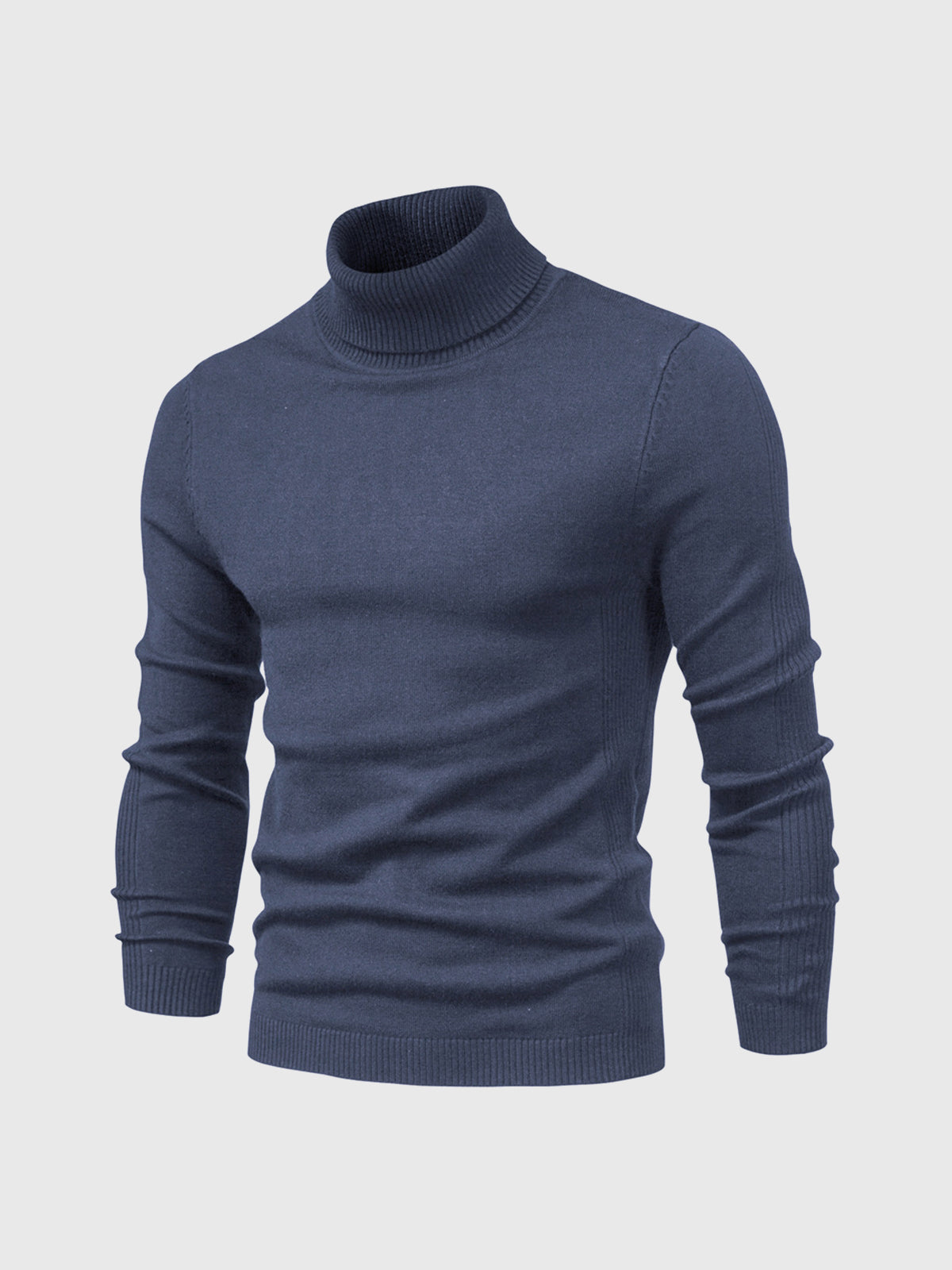 Sweter męski golf bawełniany klasyczny, do prania w pralce 2