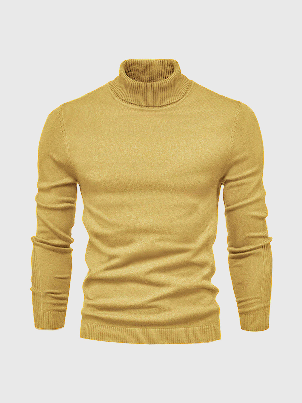 Sweter męski golf bawełniany klasyczny, do prania w pralce 7