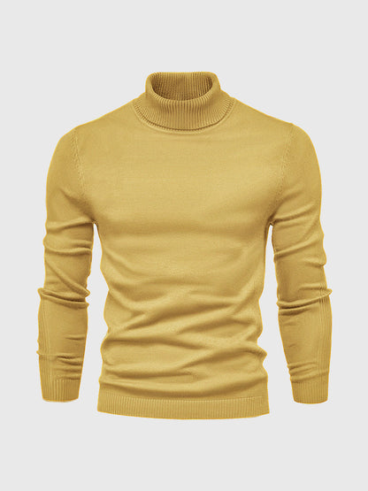 Sweter męski golf bawełniany klasyczny, do prania w pralce 7