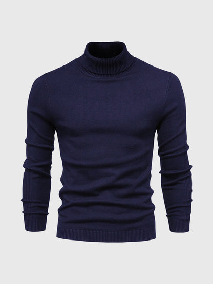 Sweter męski golf bawełniany klasyczny, do prania w pralce 9